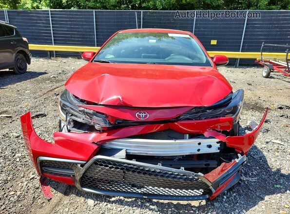 JTDP4RCE9LJ027985 2020 TOYOTA COROLLA Red წინა ხედი