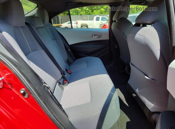 JTDP4RCE9LJ027985 2020 TOYOTA COROLLA Red უკანა სავარძლების ხედი