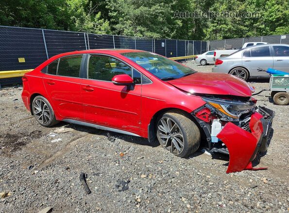 JTDP4RCE9LJ027985 2020 TOYOTA COROLLA Red წინა მარჯვენა