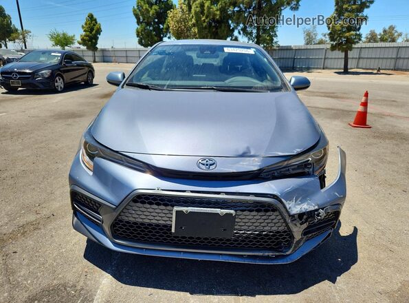 JTDS4MCE0N3513184 2022 TOYOTA COROLLA Gray Front view
