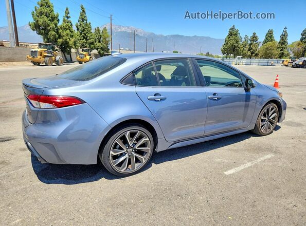 JTDS4MCE0N3513184 2022 TOYOTA COROLLA Gray Rear right