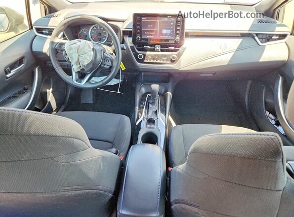 JTDS4MCE0N3513184 2022 TOYOTA COROLLA Gray Dashboard view
