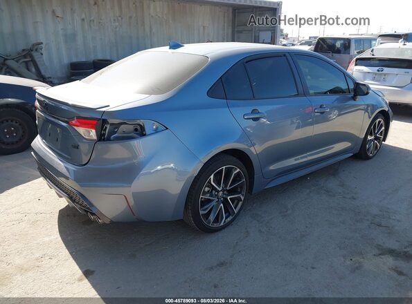 JTDS4MCE0N3514061 2022 TOYOTA COROLLA Light Blue Rear right