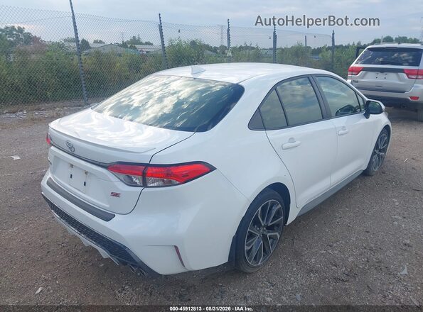 JTDS4MCE0NJ083619 2022 TOYOTA COROLLA White Задня права чверть