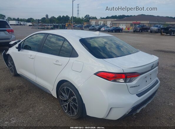JTDS4MCE0NJ083619 2022 TOYOTA COROLLA White Задня ліва чверть