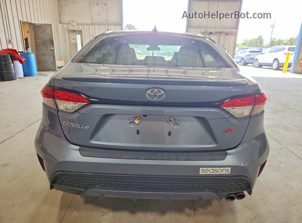 JTDS4MCE0NJ083815 2022 TOYOTA COROLLA Gray Vista trasera