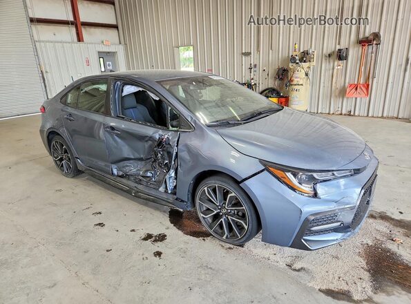 JTDS4MCE0NJ083815 2022 TOYOTA COROLLA Gray Delantero derecho
