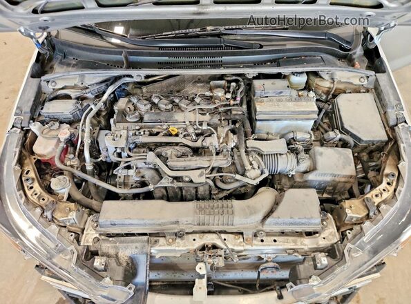 JTDS4MCE0NJ097228 2022 TOYOTA COROLLA Серебряный Вид задней части салона