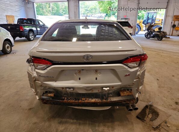JTDS4MCE0NJ097228 2022 TOYOTA COROLLA Серебряный Вид сзади