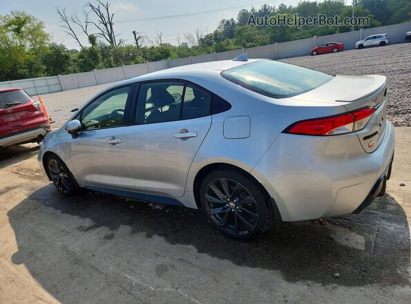 JTDS4MCE0R3522358 2024 TOYOTA COROLLA Silver Հետևի ձախ