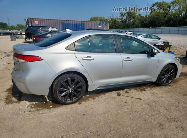 JTDS4MCE0R3522358 2024 TOYOTA COROLLA Silver Հետևի աջ