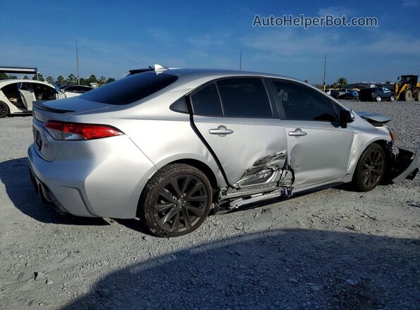 JTDS4MCE0RJ103664 2024 TOYOTA COROLLA Silver Задня права чверть