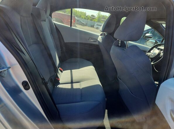 JTDS4MCE1MJ064706 2021 TOYOTA COROLLA Silver Вид задніх сидінь