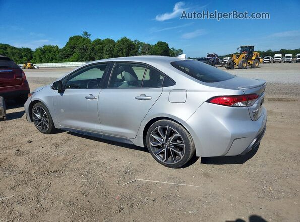 JTDS4MCE1MJ064706 2021 TOYOTA COROLLA Silver Задня ліва чверть