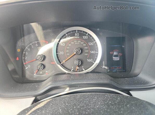 JTDS4MCE1MJ070246 2021 TOYOTA COROLLA Gray Սարքավորումների վահանակի տեսք