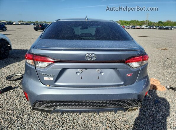 JTDS4MCE1MJ070246 2021 TOYOTA COROLLA Gray Հետևի տեսք