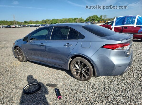 JTDS4MCE1MJ070246 2021 TOYOTA COROLLA Gray Հետևի ձախ