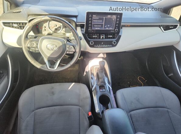 JTDS4MCE1MJ070246 2021 TOYOTA COROLLA Gray Առջևի վահանակի տեսք