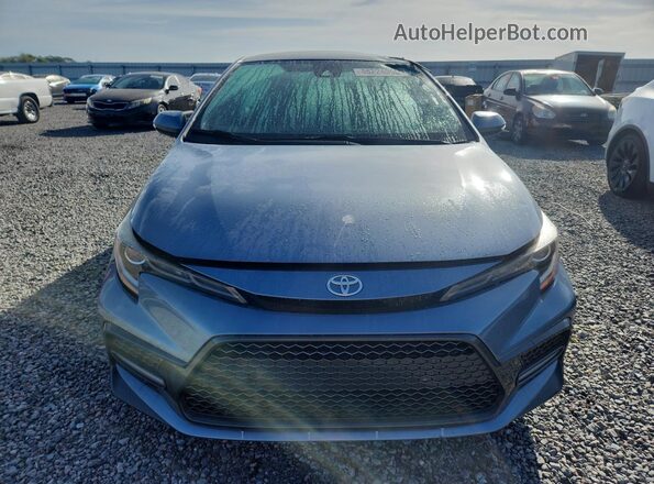 JTDS4MCE1MJ070246 2021 TOYOTA COROLLA Gray Դիմացի տեսք