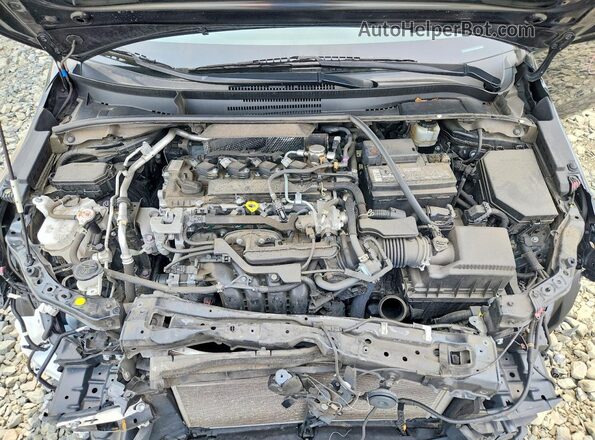 JTDS4MCE1MJ072594 2021 TOYOTA COROLLA Black Widok wnętrza z tyłu
