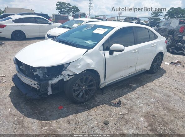 JTDS4MCE1R3522742 2024 TOYOTA COROLLA White Vista tres cuartos delantera izquierda