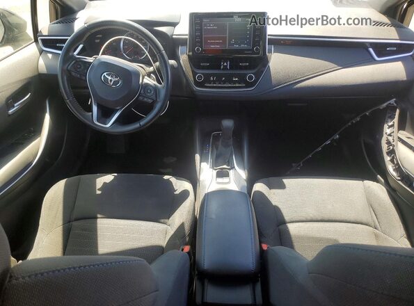 JTDS4MCE3MJ078879 2021 TOYOTA COROLLA Black Widok deski rozdzielczej