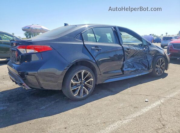 JTDS4MCE3MJ078879 2021 TOYOTA COROLLA Black Tył prawy