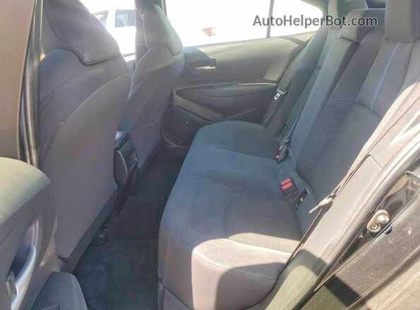 JTDS4MCE3MJ078879 2021 TOYOTA COROLLA Black Widok tylnych siedzeń