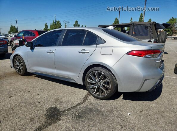 JTDS4MCE4MJ061461 2021 TOYOTA COROLLA Silver Задня ліва чверть