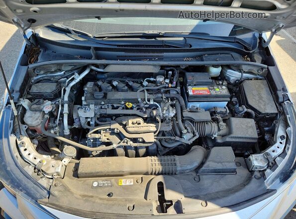JTDS4MCE4MJ061461 2021 TOYOTA COROLLA Silver Вид задньої частини салону