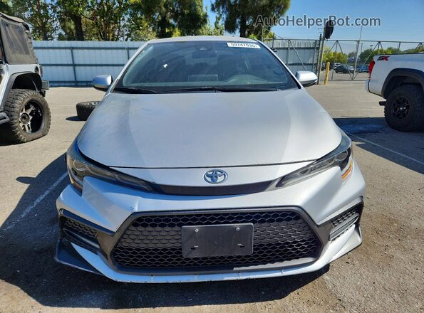 JTDS4MCE4MJ061461 2021 TOYOTA COROLLA Silver Вид спереду