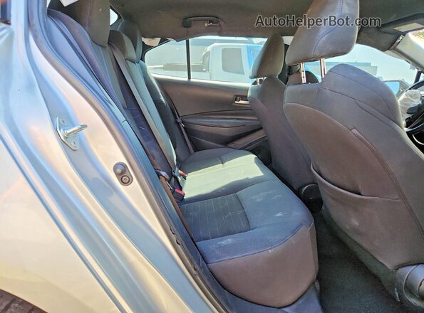 JTDS4MCE4MJ061461 2021 TOYOTA COROLLA Silver Вид задніх сидінь