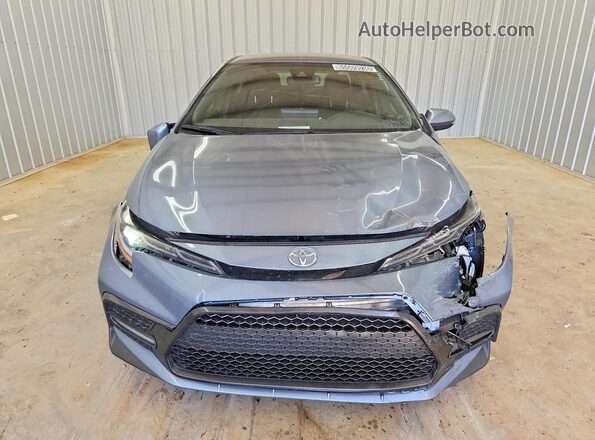 JTDS4MCE4N3507937 2022 TOYOTA COROLLA Gray Դիմացի տեսք