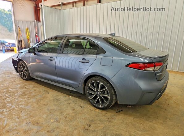 JTDS4MCE4N3507937 2022 TOYOTA COROLLA Gray Հետևի ձախ