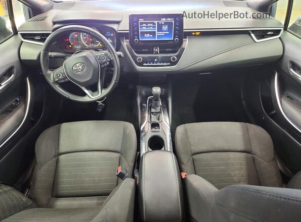 JTDS4MCE4N3507937 2022 TOYOTA COROLLA Gray Առջևի վահանակի տեսք