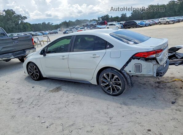 JTDS4MCE5MJ058679 2021 TOYOTA COROLLA White Tył lewy