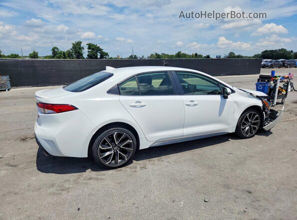 JTDS4MCE5N3509437 2022 TOYOTA COROLLA Белый Задняя правая четверть