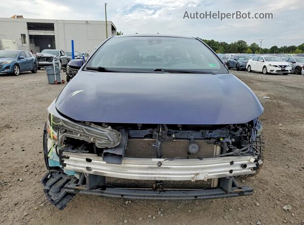 JTDS4MCE5NJ087827 2022 TOYOTA COROLLA Blue Front view