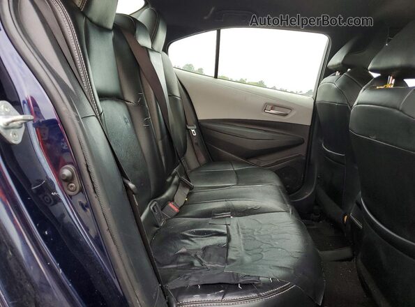 JTDS4MCE5NJ087827 2022 TOYOTA COROLLA Blue Rear seats view