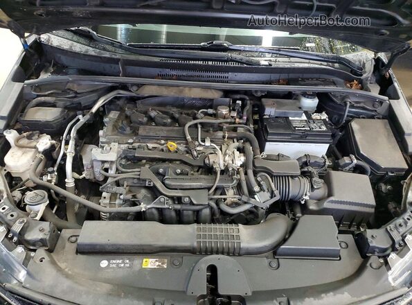 JTDS4MCE5NJ094678 2022 TOYOTA COROLLA Charcoal Вид задньої частини салону