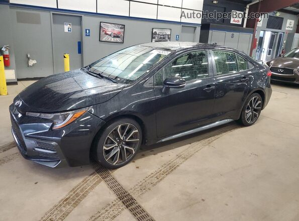 JTDS4MCE5NJ094678 2022 TOYOTA COROLLA Charcoal 