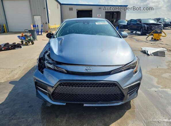 JTDS4MCE6MJ079167 2021 TOYOTA COROLLA Gray Դիմացի տեսք