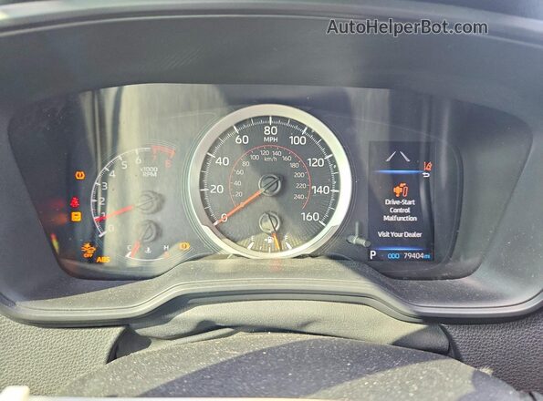 JTDS4MCE6MJ079167 2021 TOYOTA COROLLA Gray Սարքավորումների վահանակի տեսք