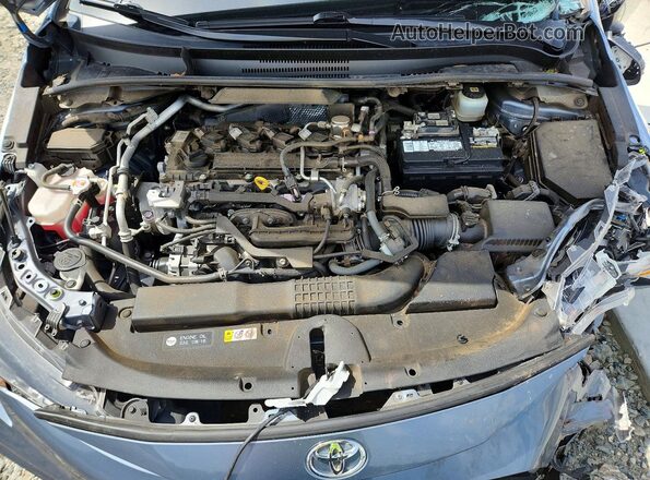 JTDS4MCE6MJ081002 2021 TOYOTA COROLLA Синий Вид задней части салона