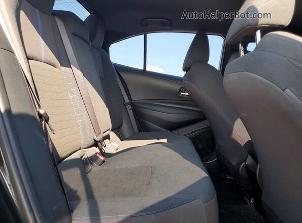 JTDS4MCE6NJ085228 2022 TOYOTA COROLLA Black Rear seats view