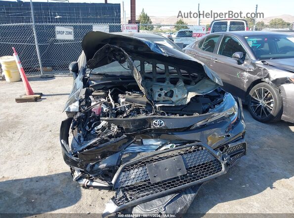 JTDS4MCE7NJ092527 2022 TOYOTA COROLLA Black Widok z przodu
