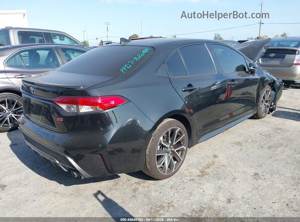 JTDS4MCE7NJ092527 2022 TOYOTA COROLLA Black Tył prawy