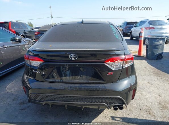 JTDS4MCE7NJ092527 2022 TOYOTA COROLLA Black 