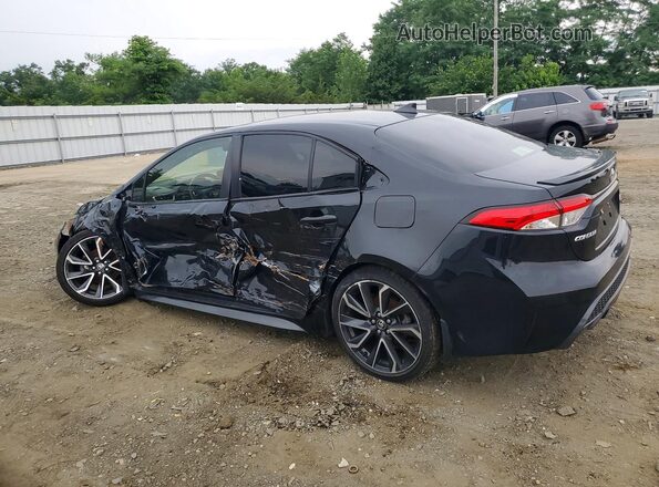 JTDS4MCE7NJ095329 2022 TOYOTA COROLLA Black Հետևի ձախ