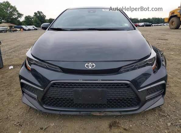 JTDS4MCE7NJ095329 2022 TOYOTA COROLLA Black Դիմացի տեսք
